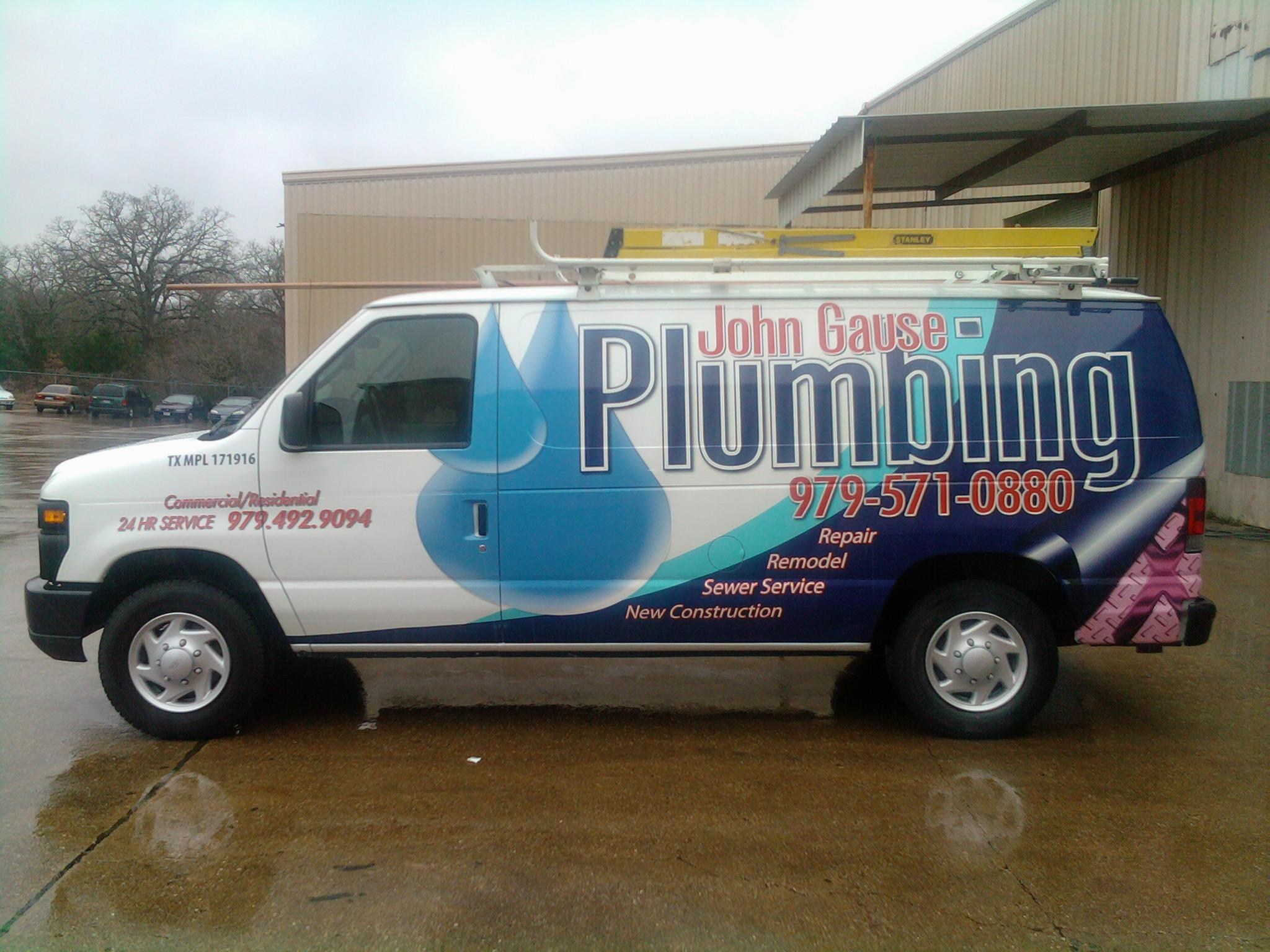 Logo for John Gause Plumbing