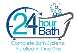 Logo for 24 Hour Bath