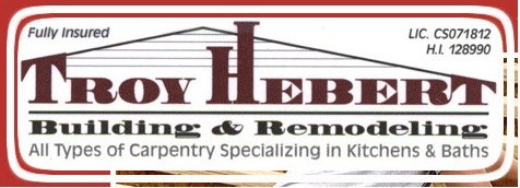 Troy Hebert Building & Remodeling logo