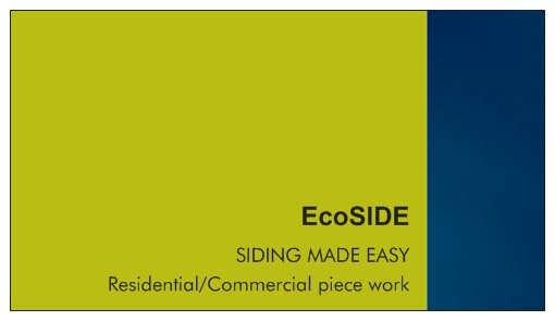 Eco-side LLC - Siding Made Easy logo