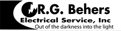 RG Behers Electrical Service Inc logo