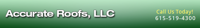Logo for Accurate Roofs LLC