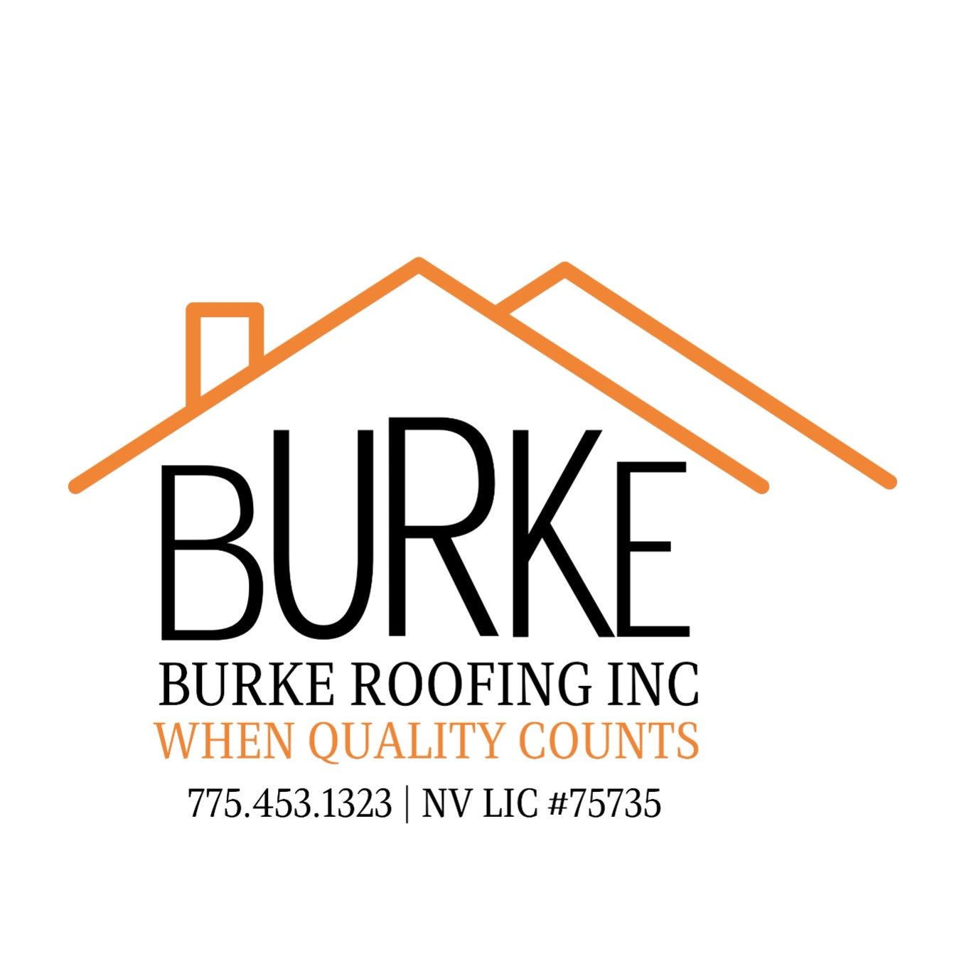 Logo for Burke Roofing Inc