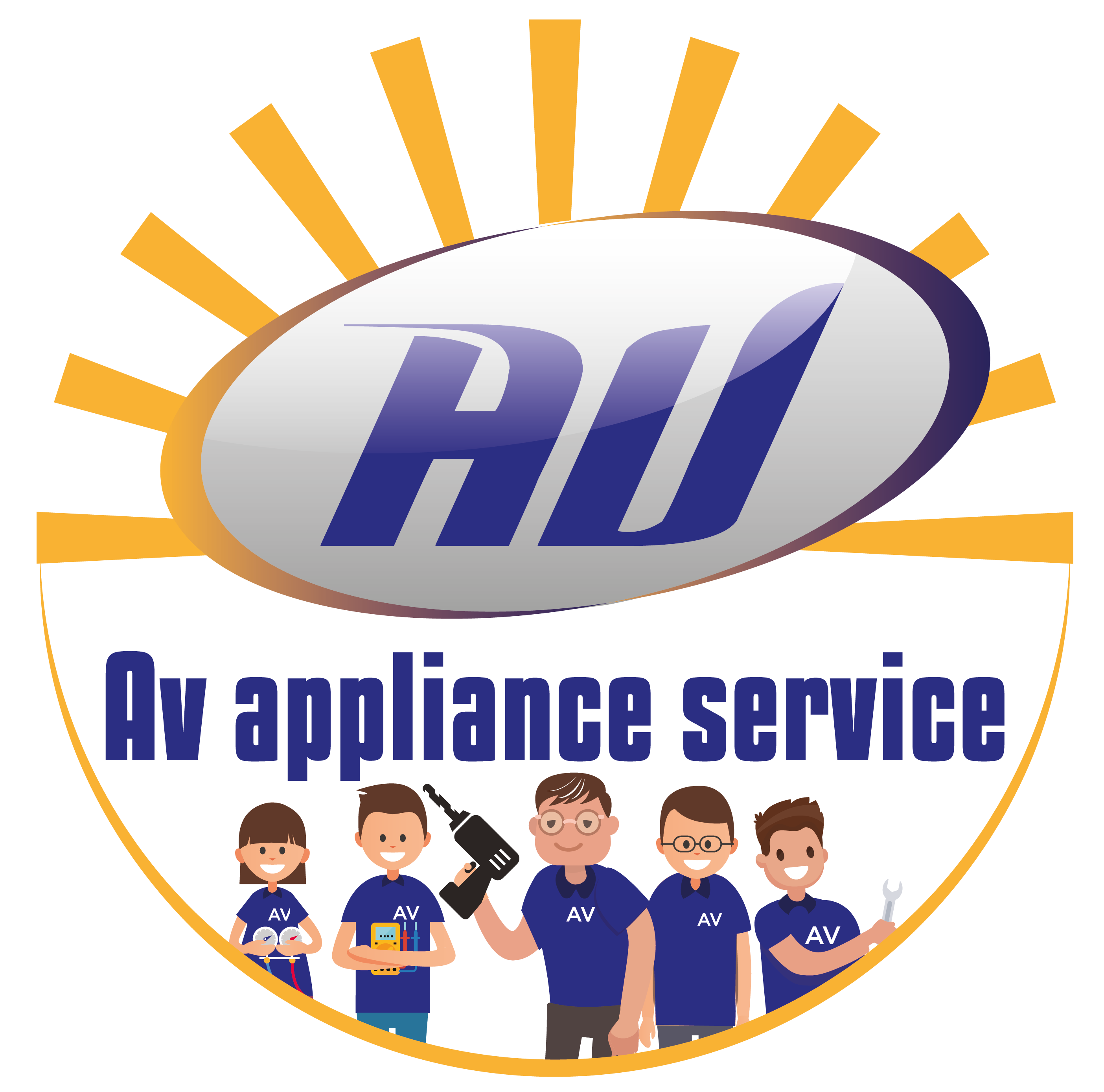 Logo for AV Appliance Service