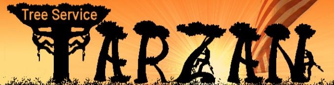 Logo for Tarzan Tree Service