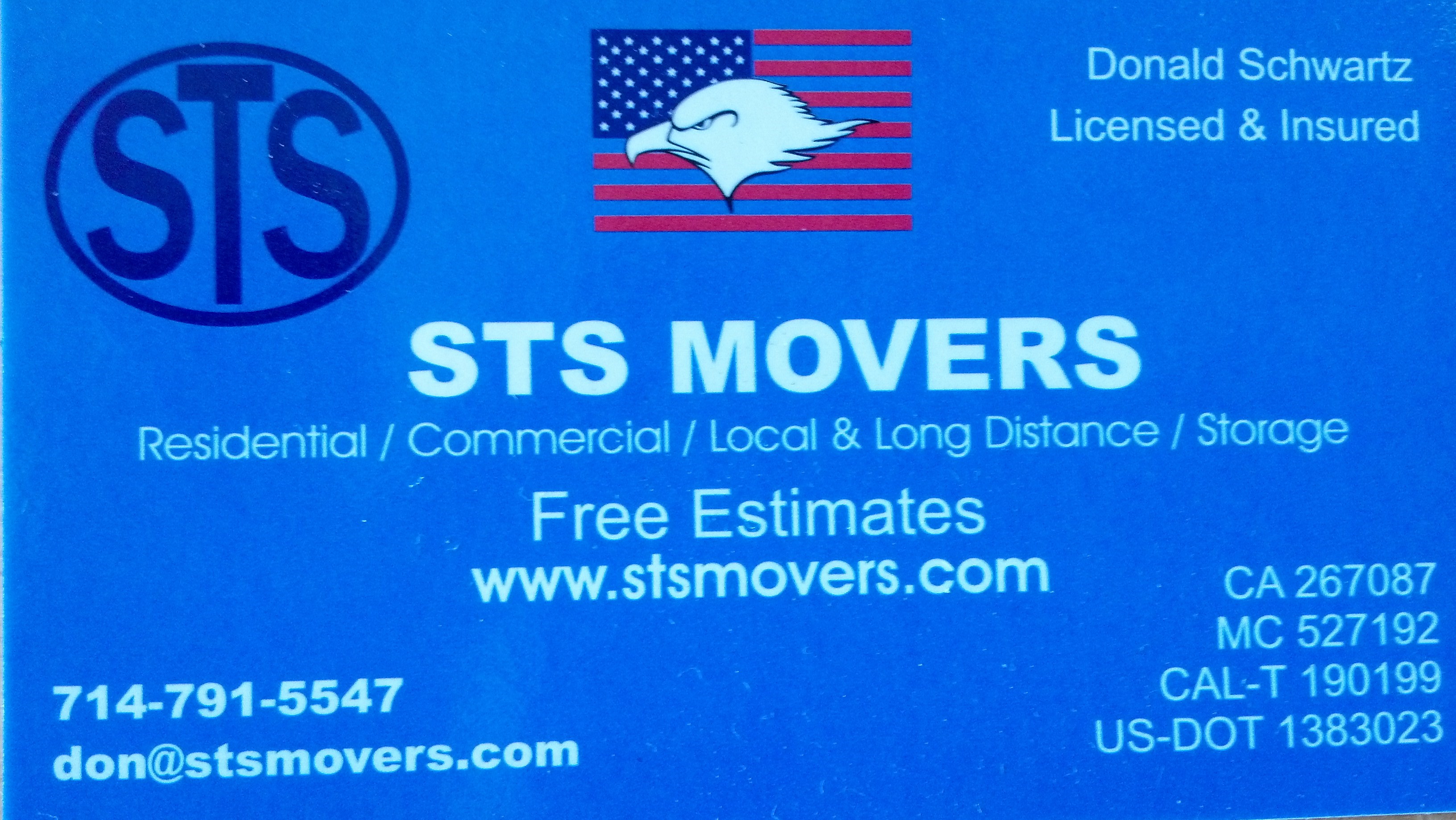 Logo for STS Movers