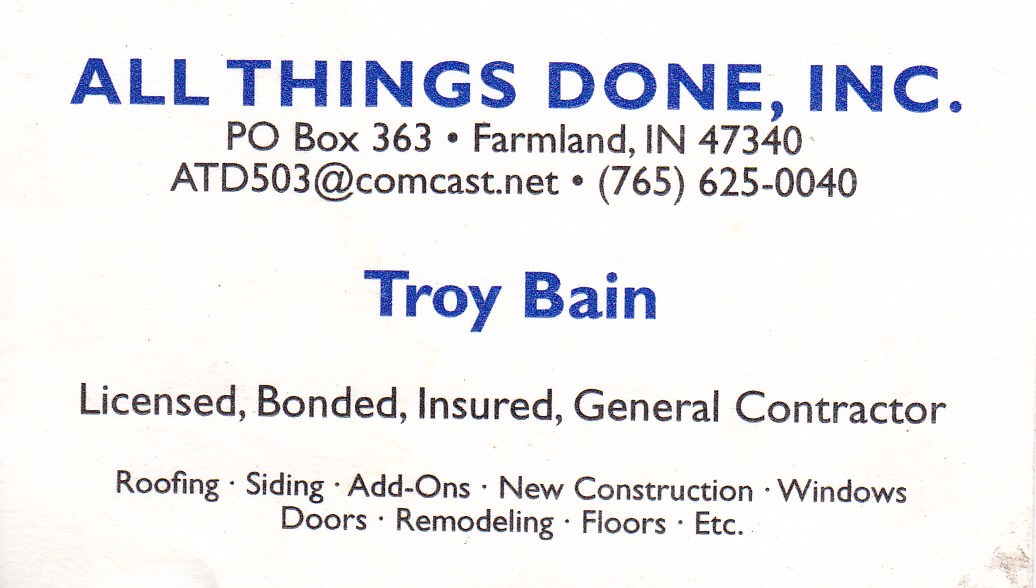 Logo for All Things Done Inc