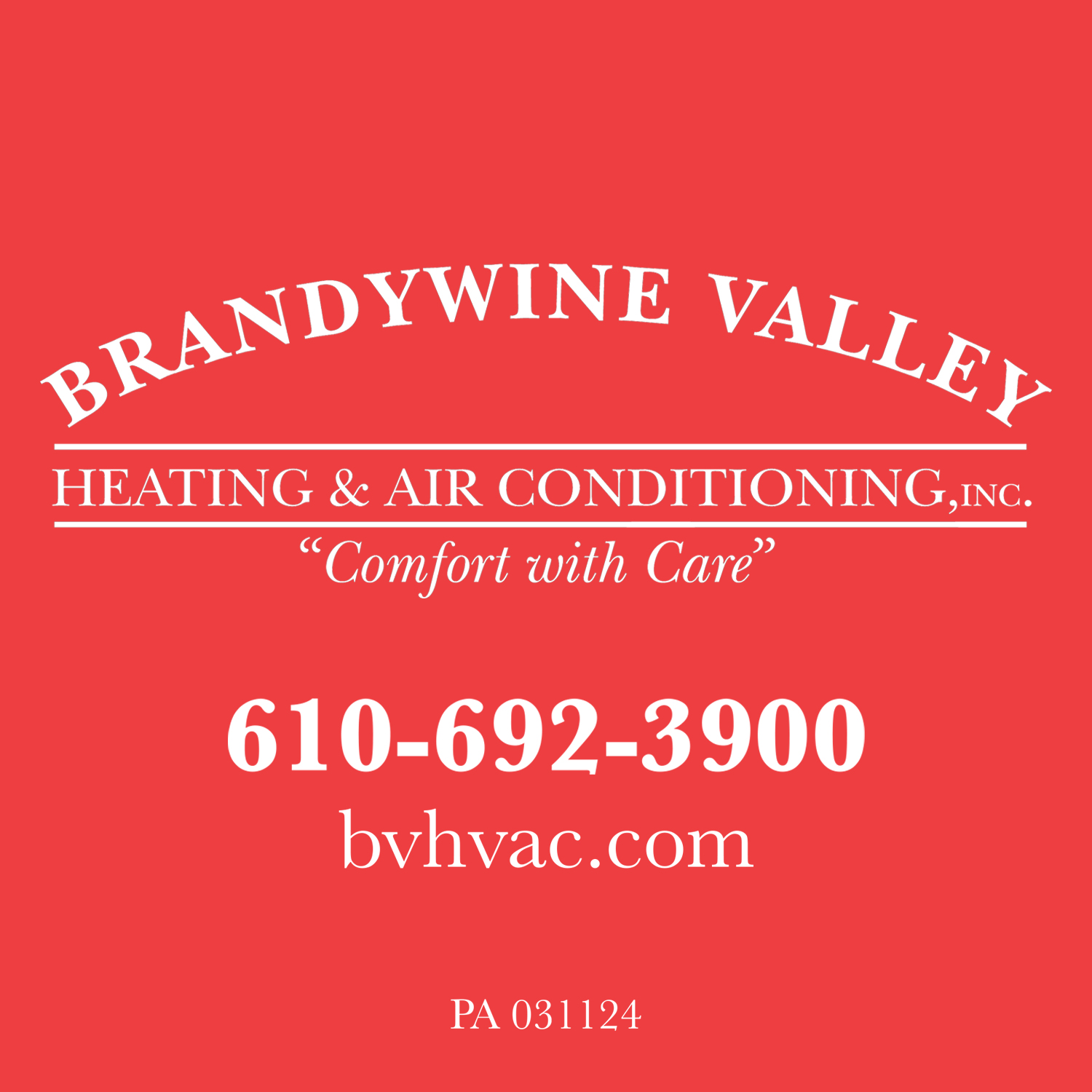 Brandywine Valley Heating & Air Conditioning Inc logo