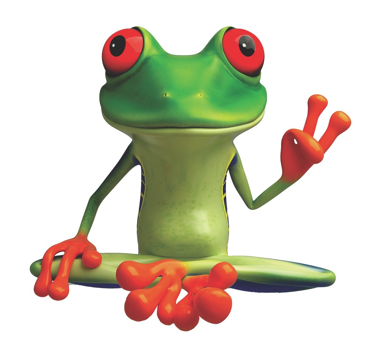 Logo for Peace Frog Specialty Cleaning