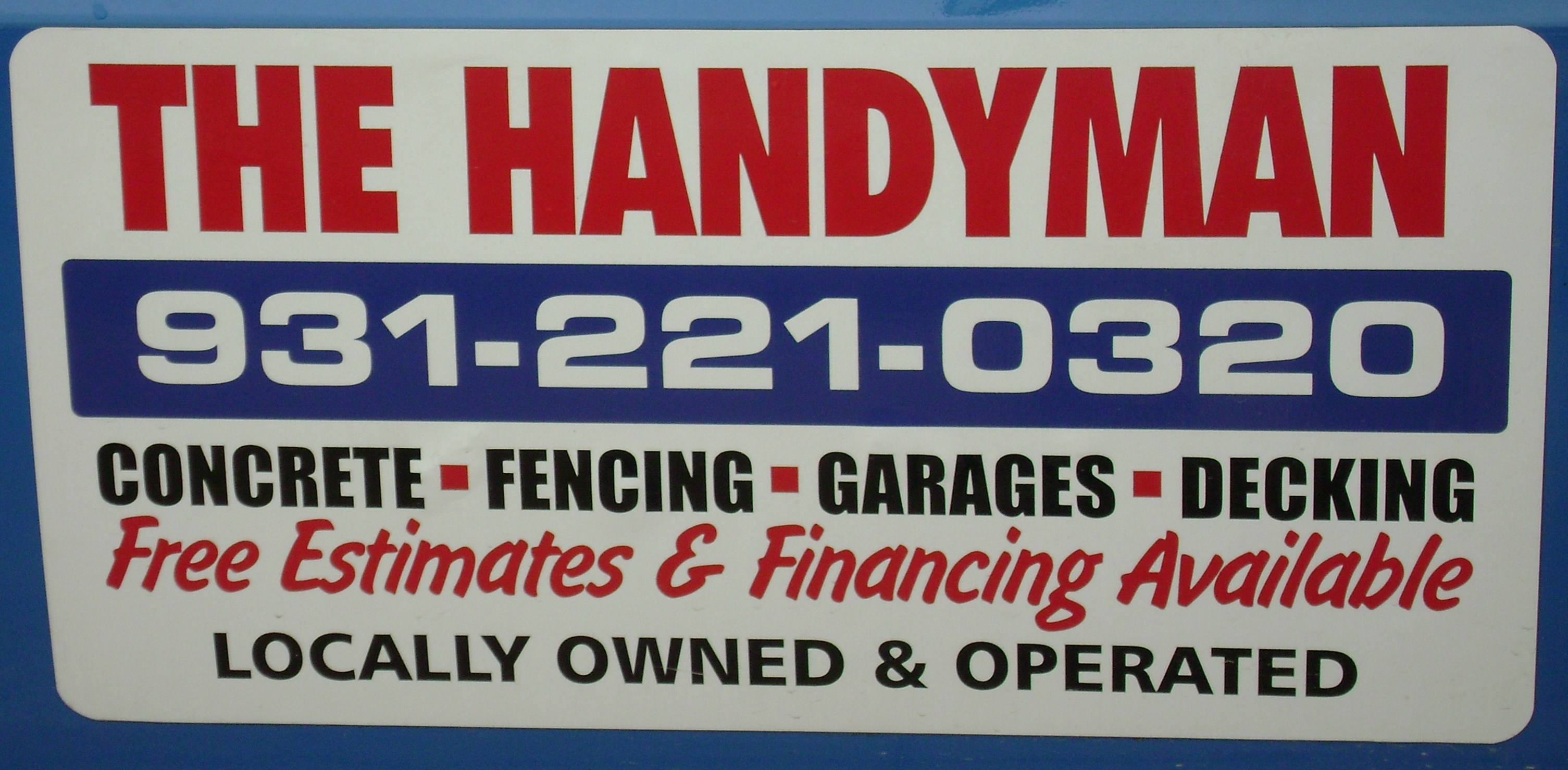 Logo for The Handyman Clarksville LLC
