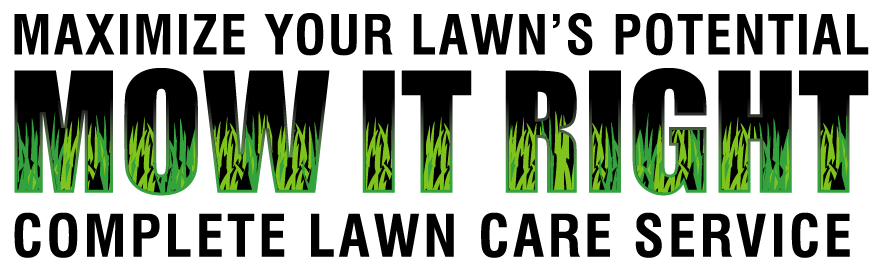 Logo for Mow It Right