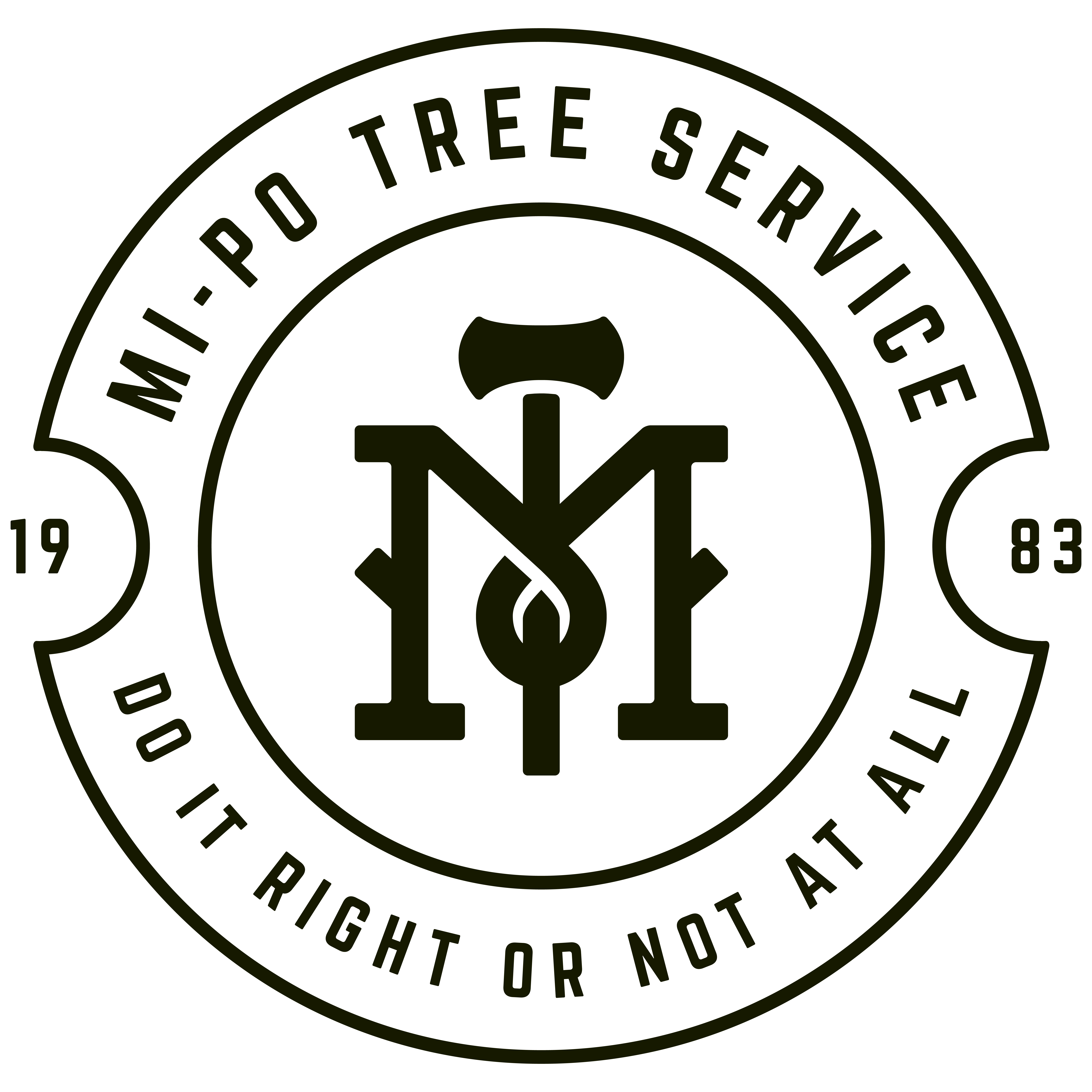 Logo for Mi Po Tree Service