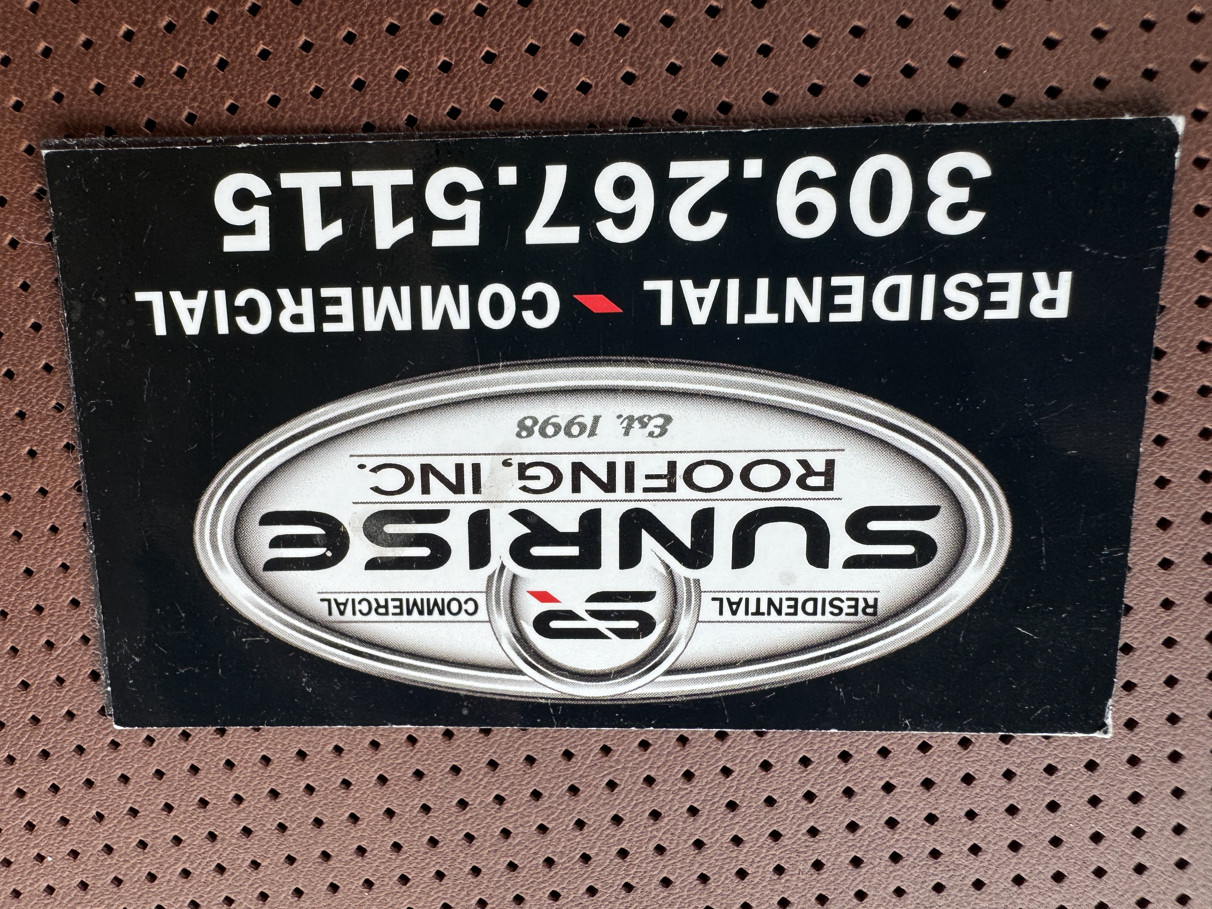 Logo for Sunrise Roofing