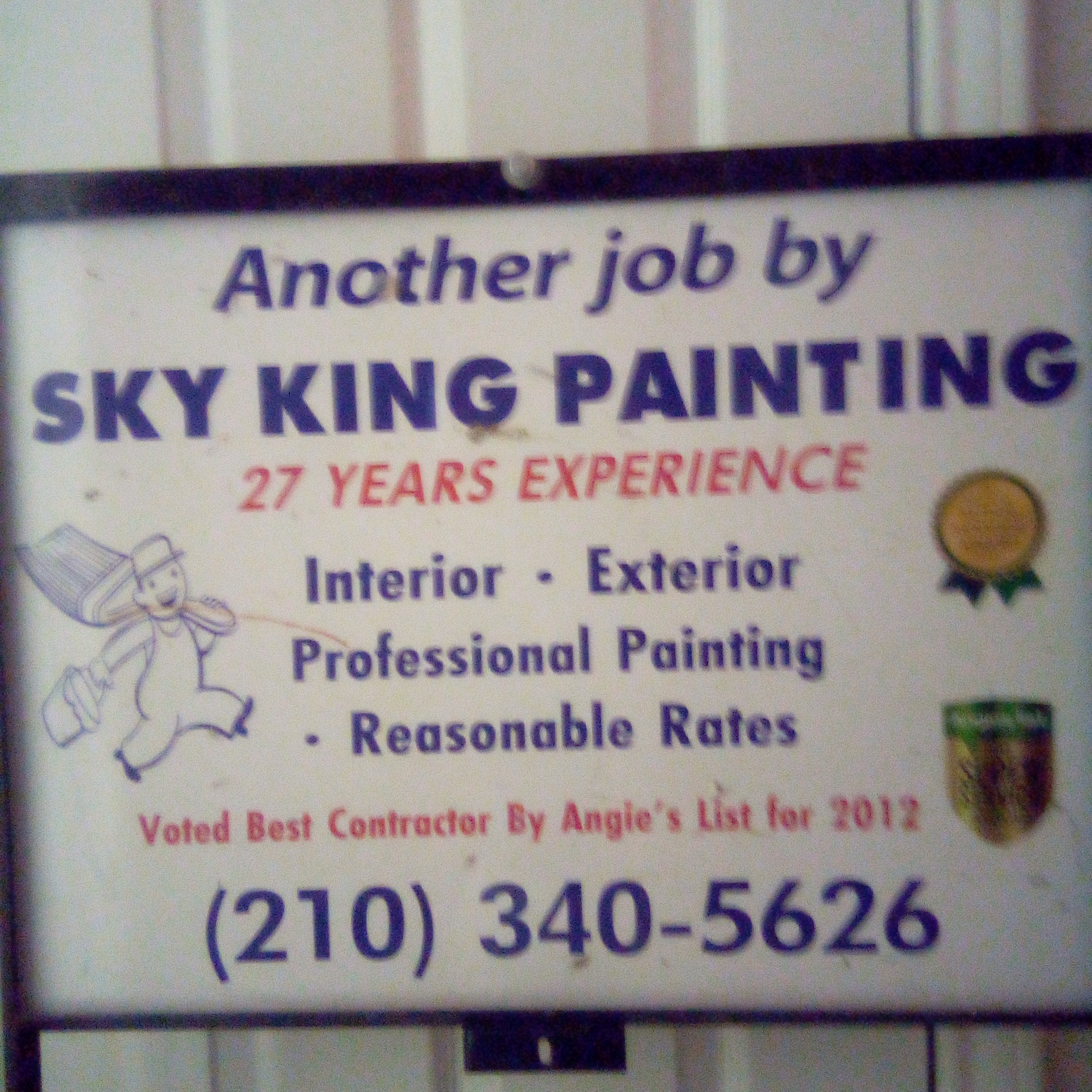 Logo for Sky King Painting