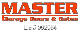 Logo for Master Garage Doors & Gates