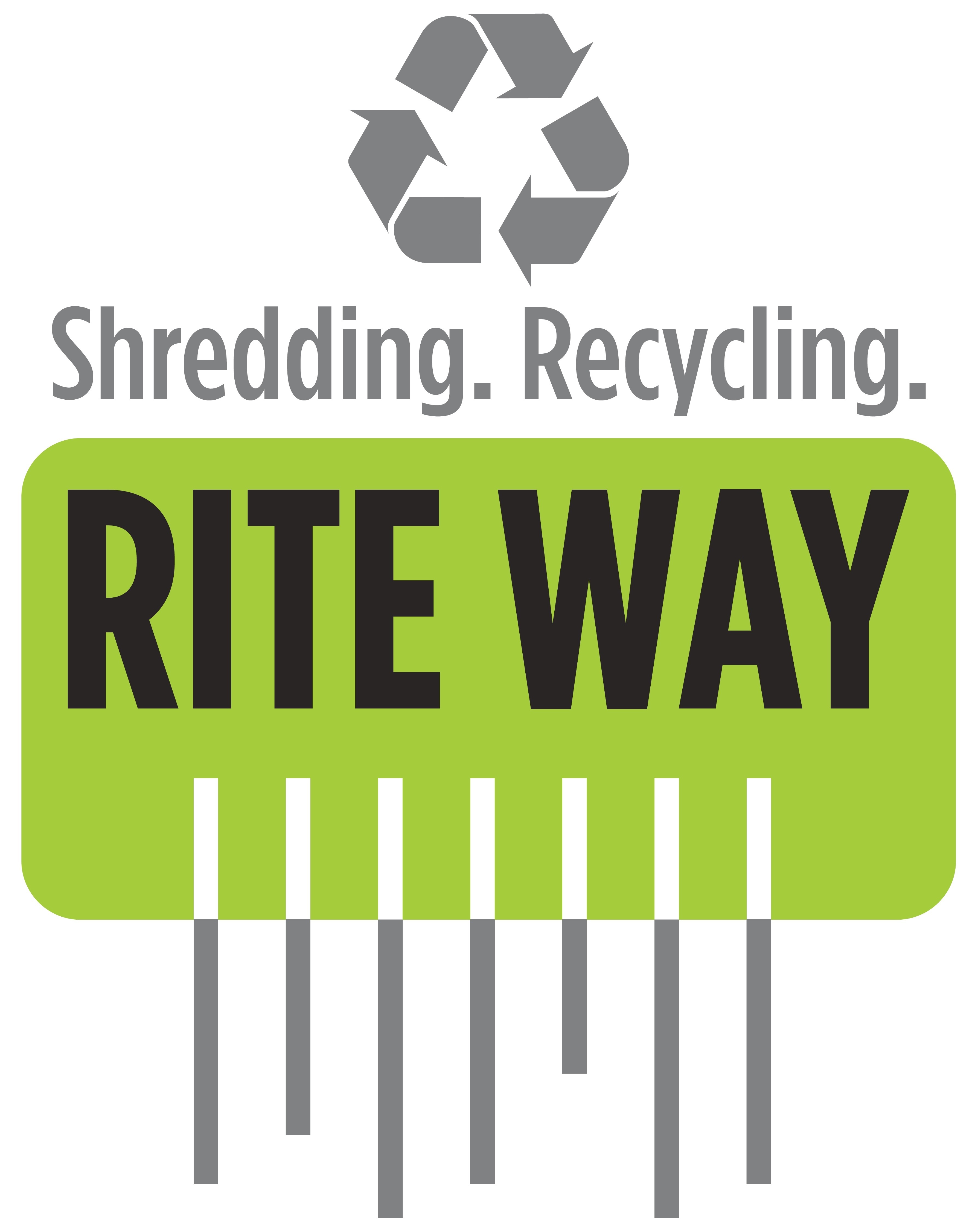 Logo for RiteWay Shredding