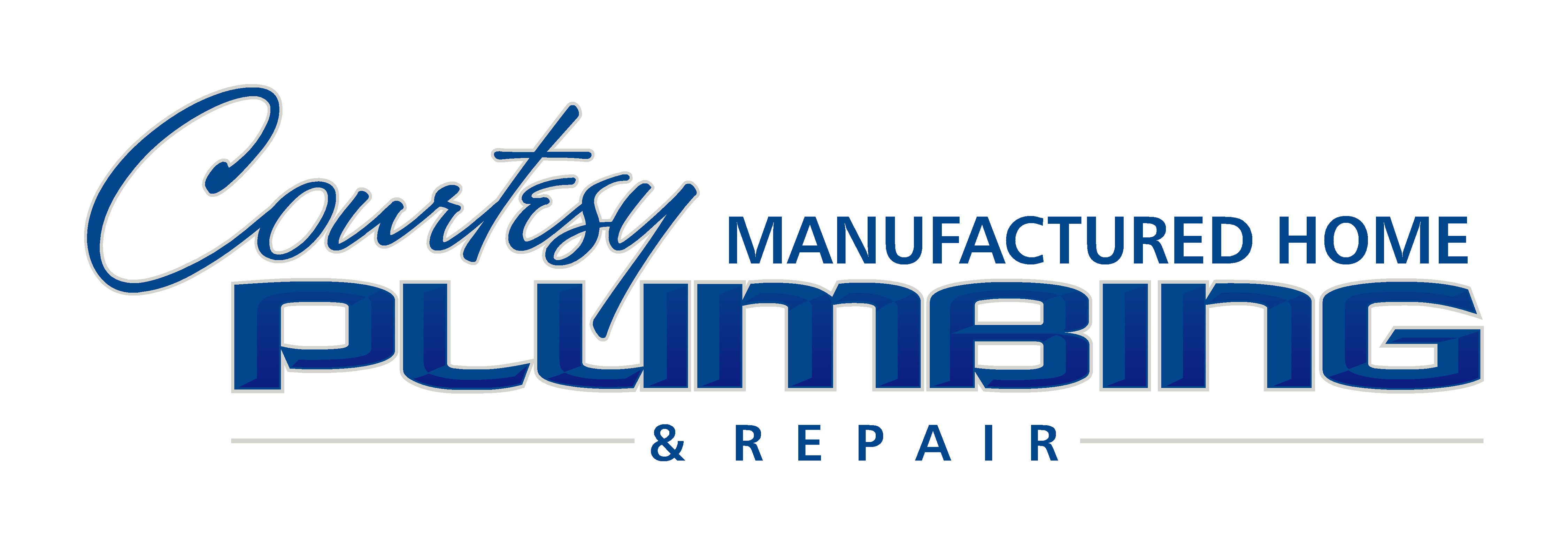 Courtesy manufactured home plumbing logo