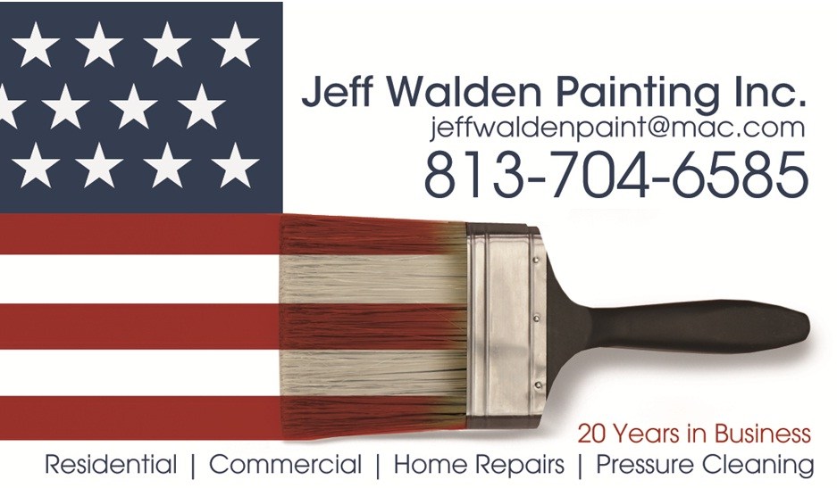 Logo for Jeff Walden Painting Inc