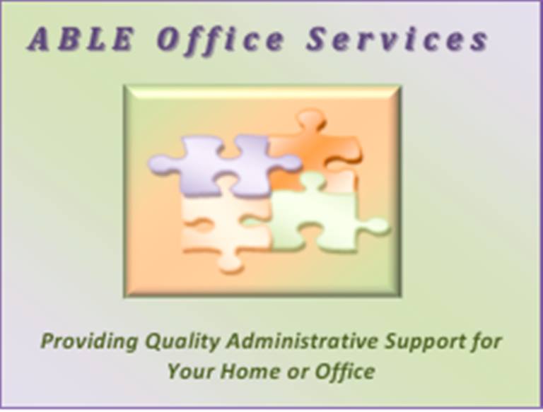 Logo for ABLE Office Services