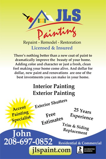 Logo for JLS Painting LLC