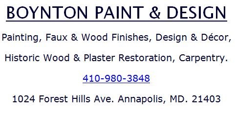 Logo for Boynton Paint and Design