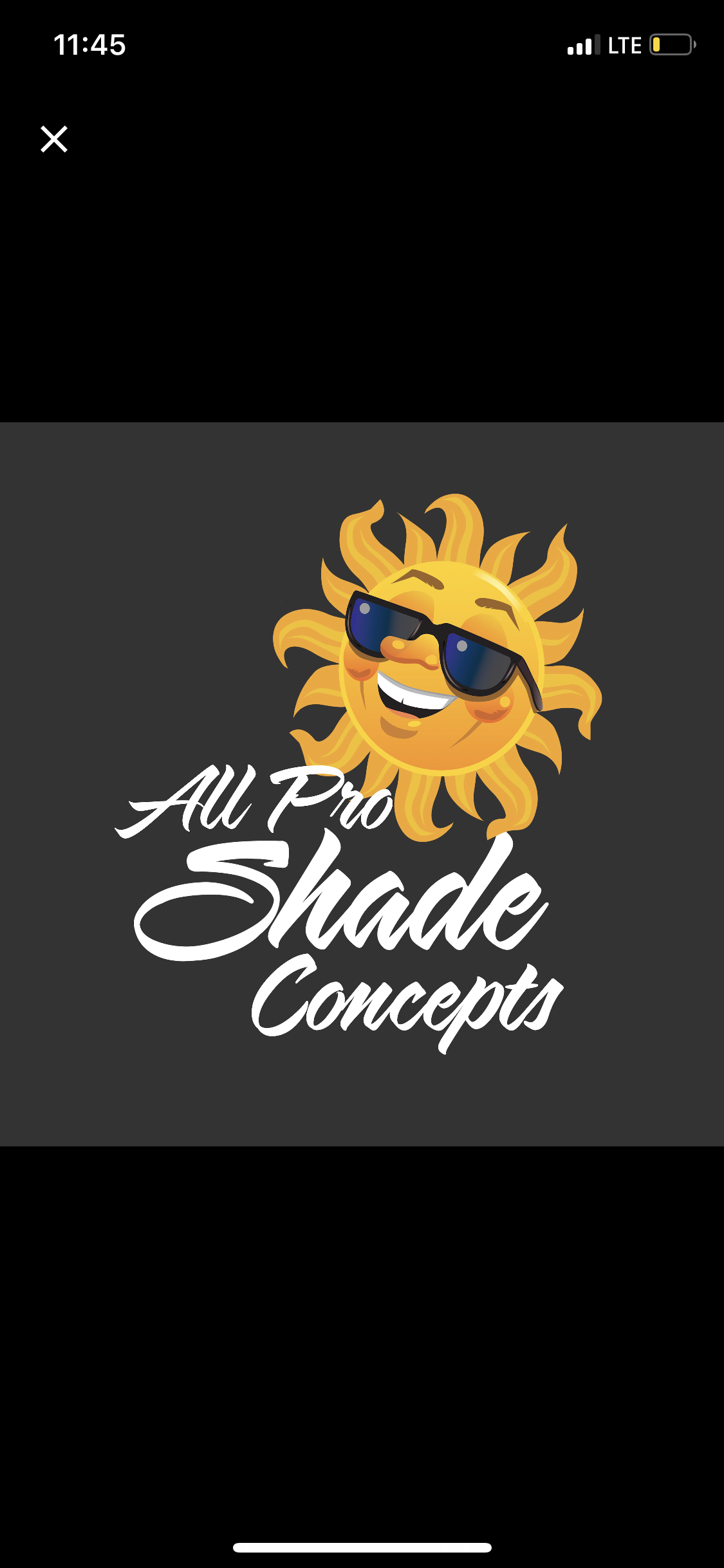 Logo for All Pro Shade Concepts LLC