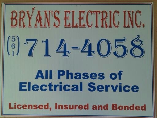 Logo for Bryan's Electric Inc