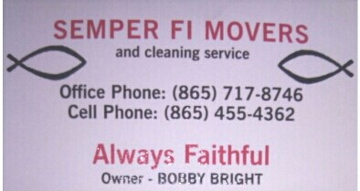 Logo for Semper Fi Movers