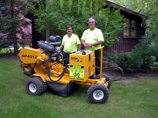 Logo for Affordable Stump Removal LLC