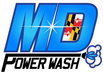 Logo for MD Power Wash