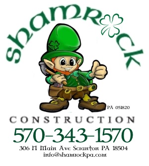 Logo for Shamrock Construction Inc