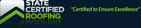 Logo for State Certified Roofing