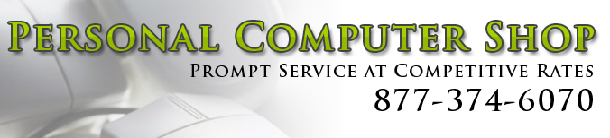 Personal Computer Shop logo