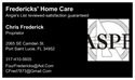 Logo for Fredericks' Homecare, LLC