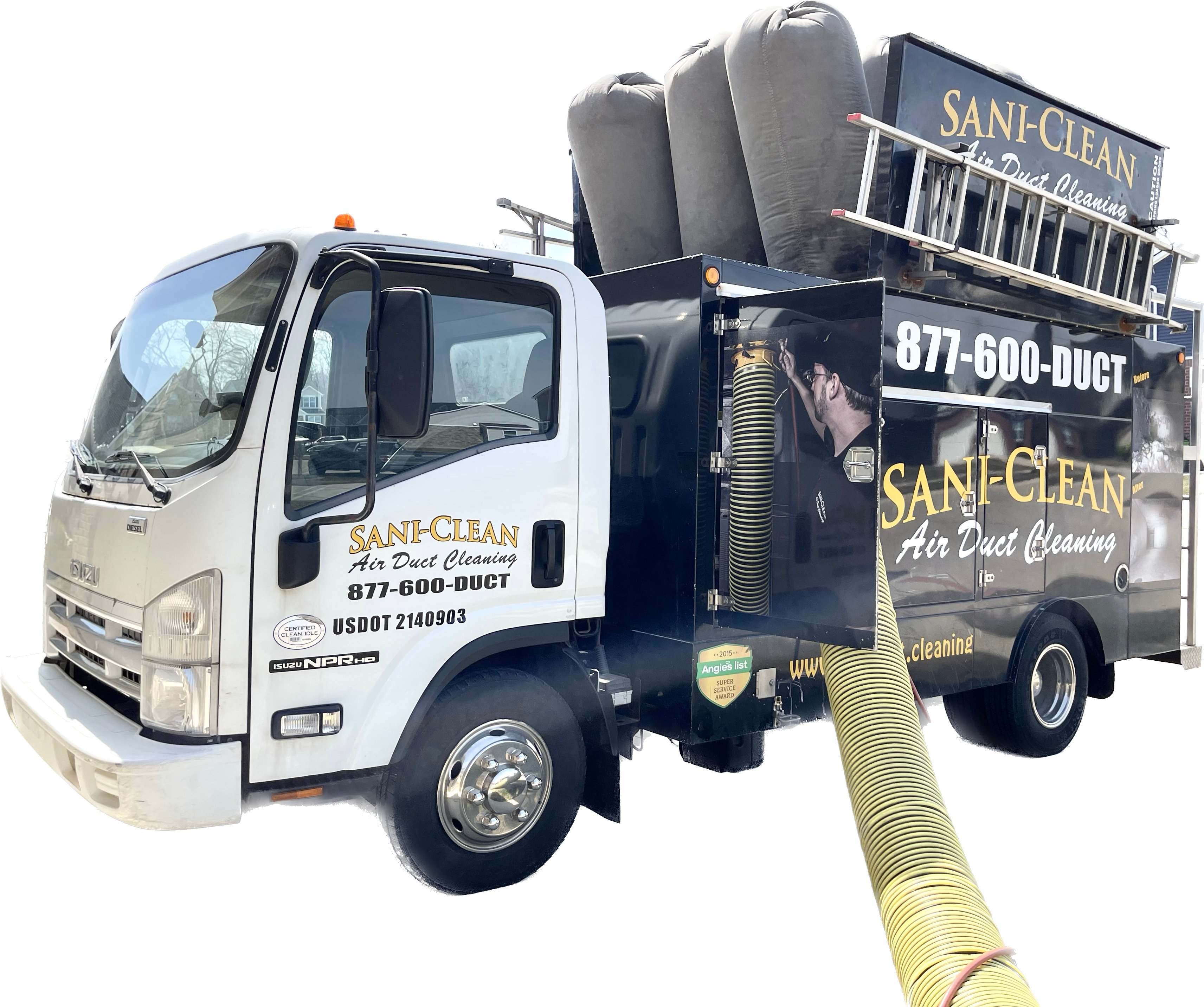 Logo for Sani-Clean Air Duct Cleaning, Inc