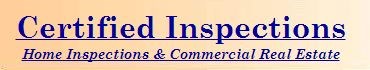 Logo for Certified Inspection PC