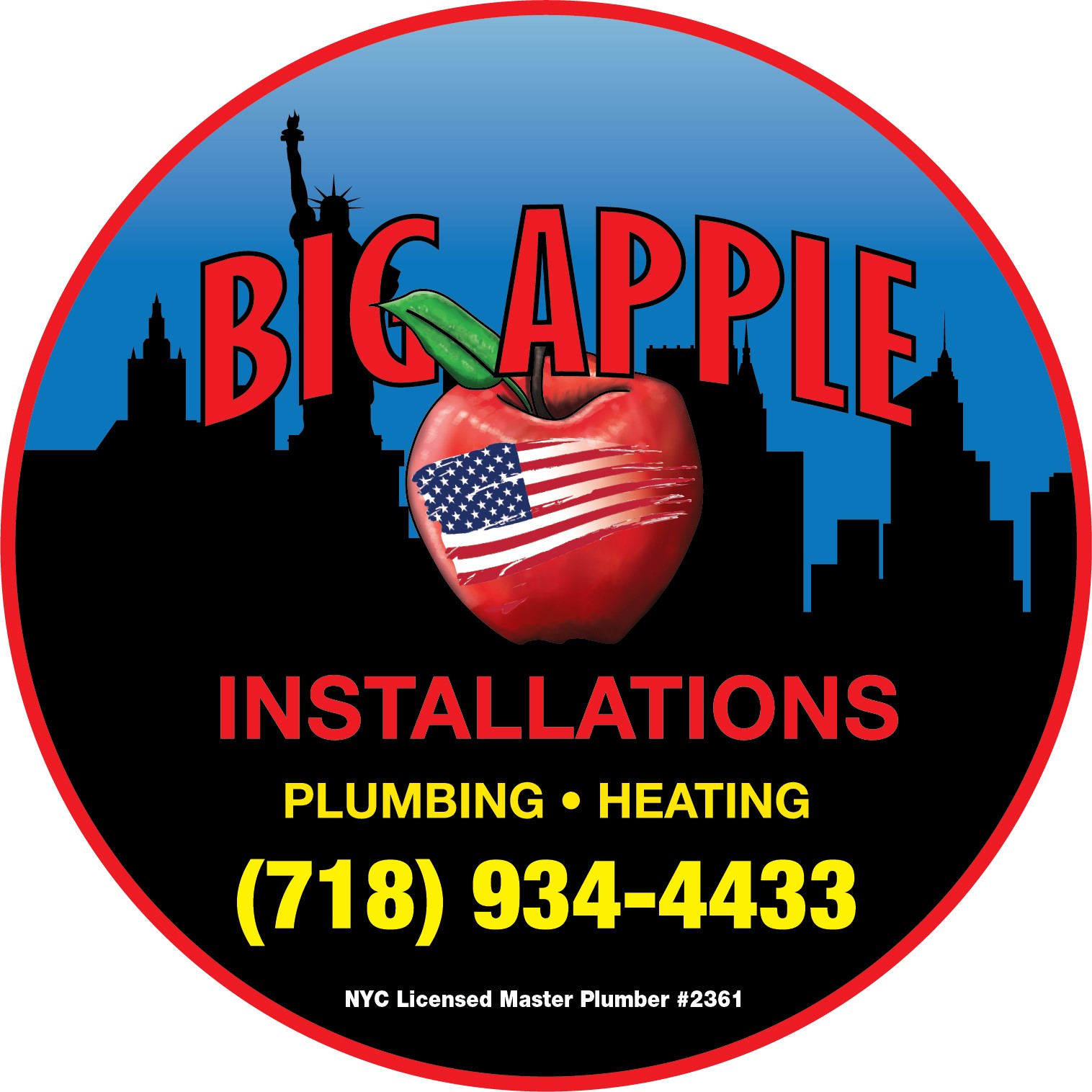 Big Apple Installations; Plumbing and Heating logo