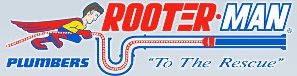 Logo for Rooter Man Plumbers
