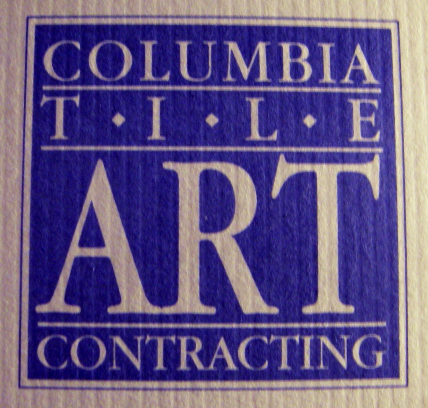 Columbia Tile Art Contracting logo