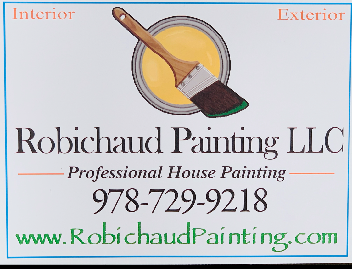 Logo for Robichaud Painting LLC