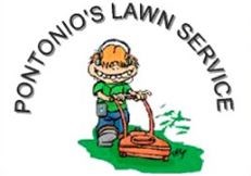 Logo for Pontonio's Lawn Service LTD