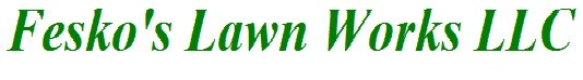 Logo for Fesko's Lawn Works LLC