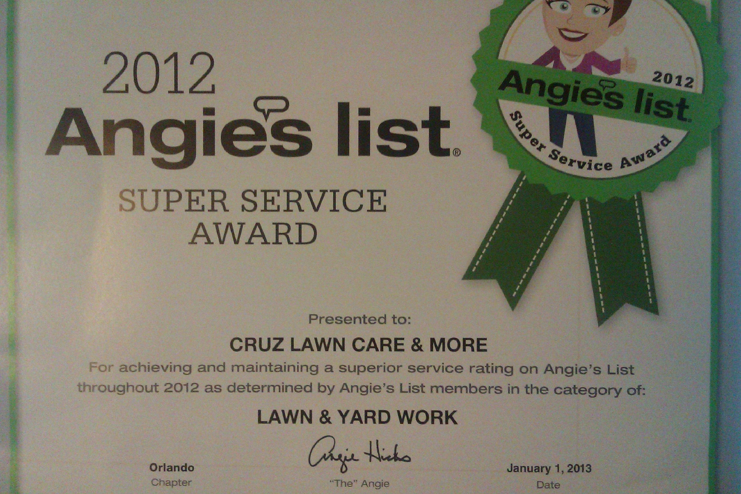 Logo for Cruz Lawn Care & More