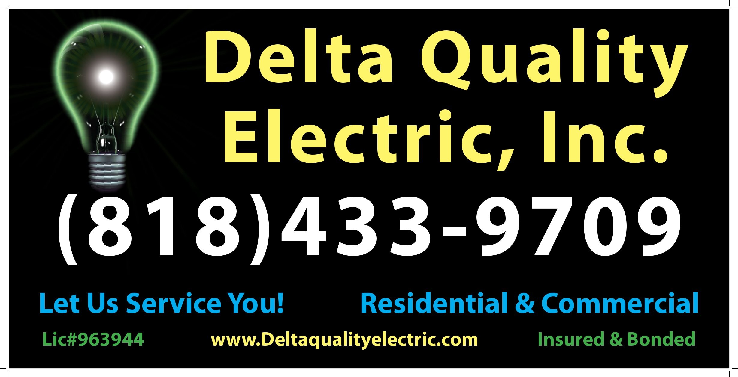 Logo for Delta Quality Electric