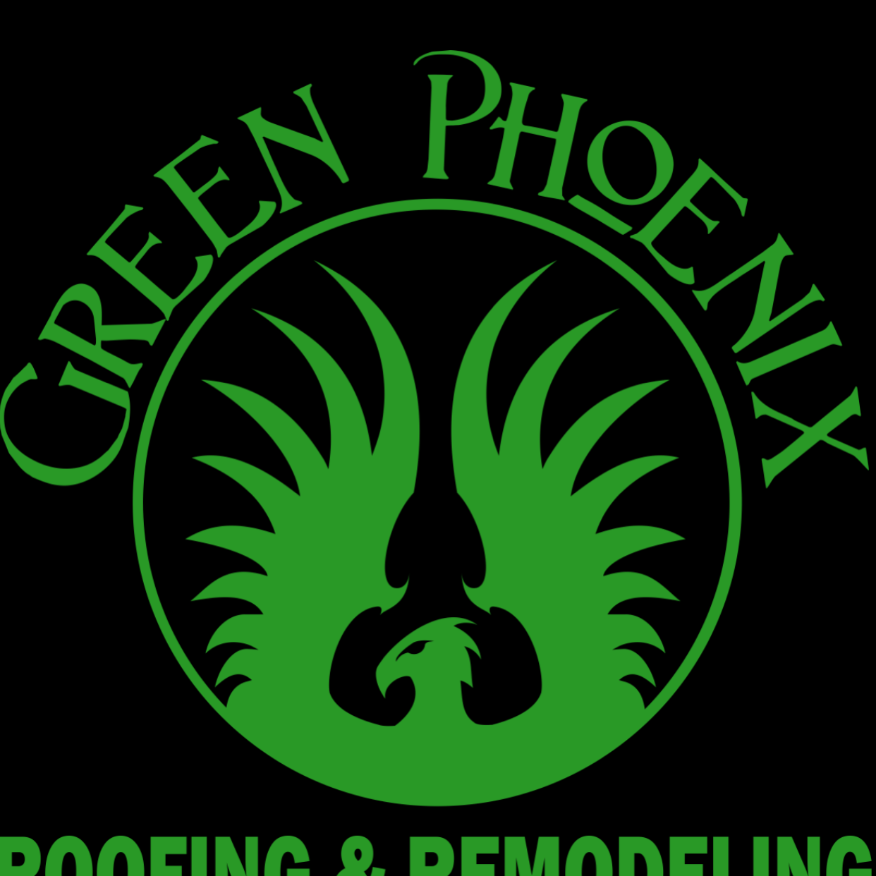 Logo for Green Phoenix Roofing & Remodeling