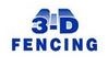 Logo for 3 D Fencing LLC