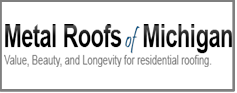 Logo for Metal Roofs of Michigan