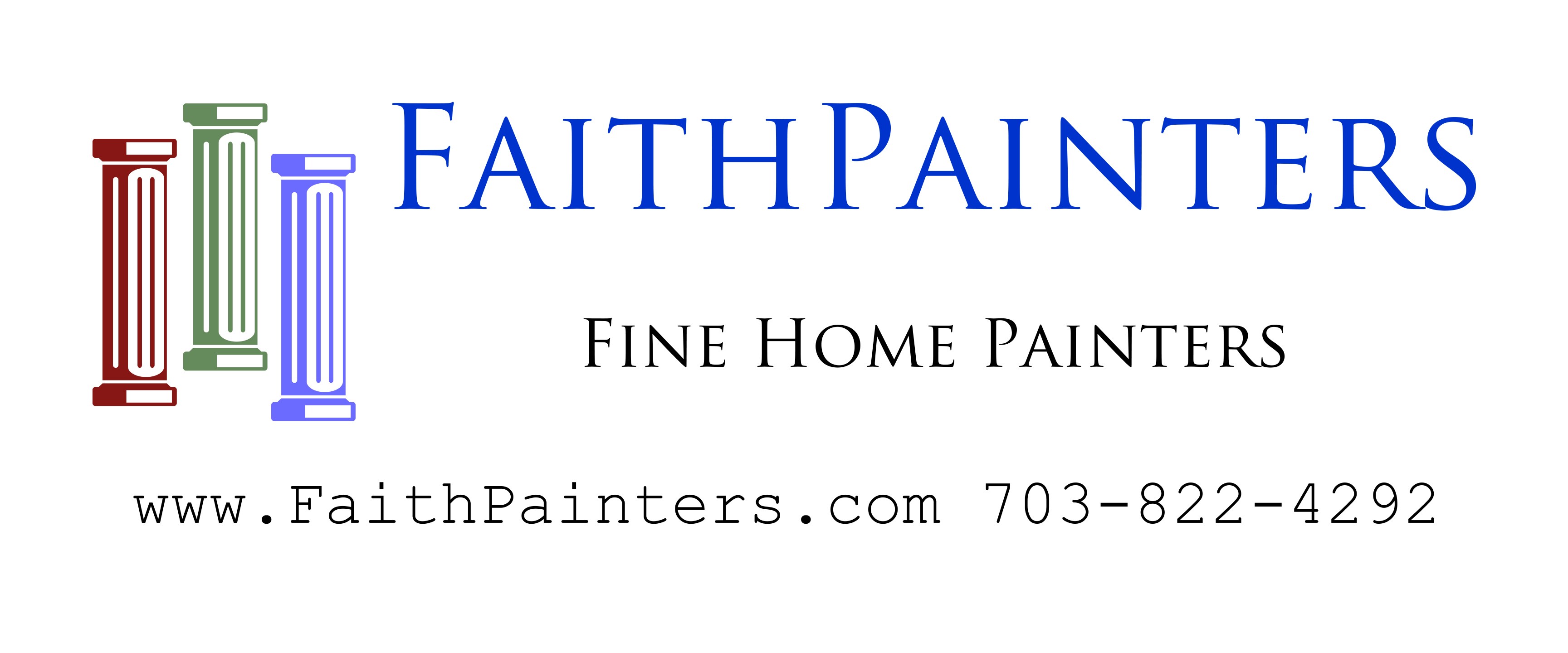 Logo for FaithPainters Fine Home Painters