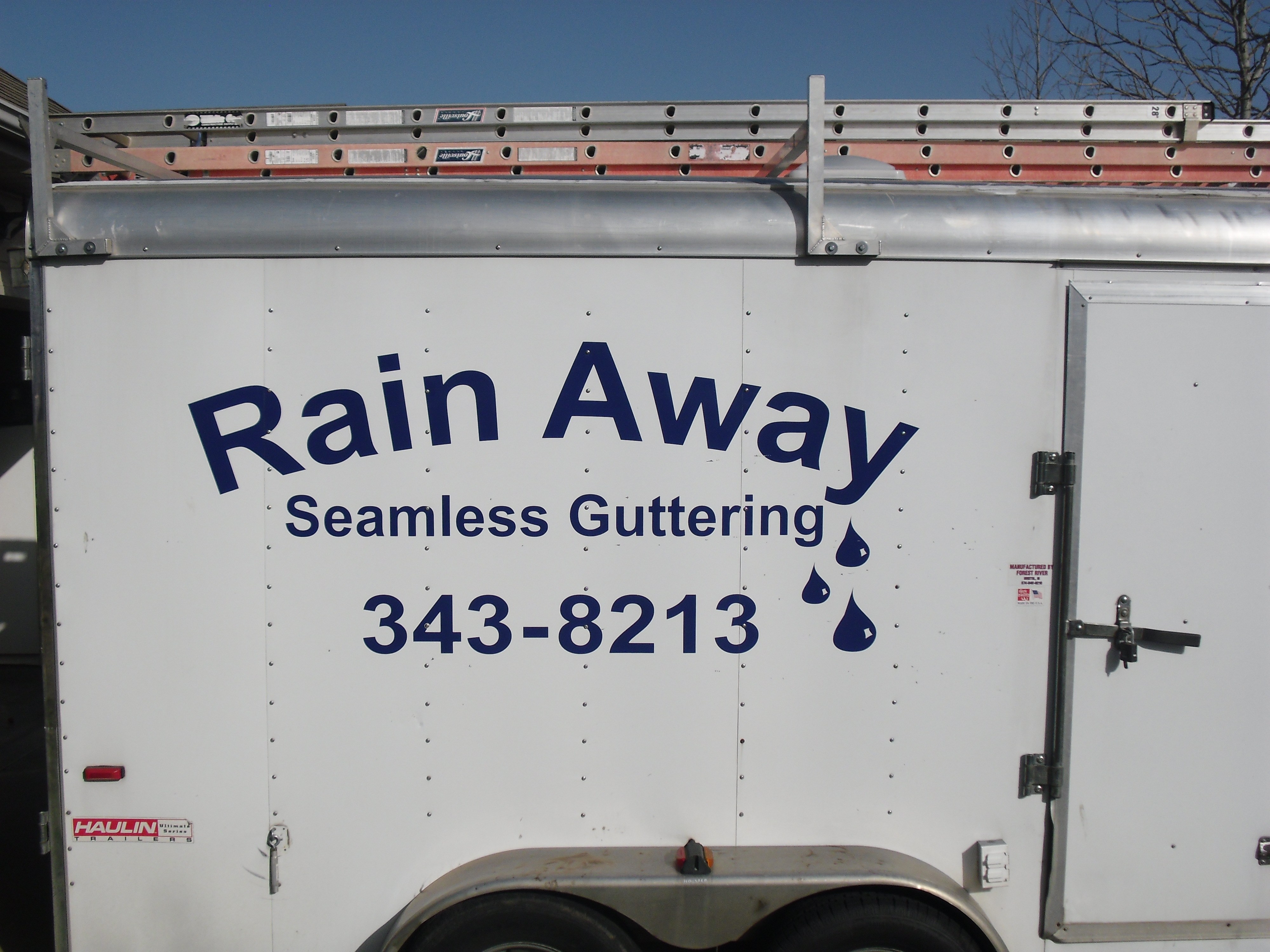 Rain Away Seamless Guttering LLC/ Micham Roofing logo