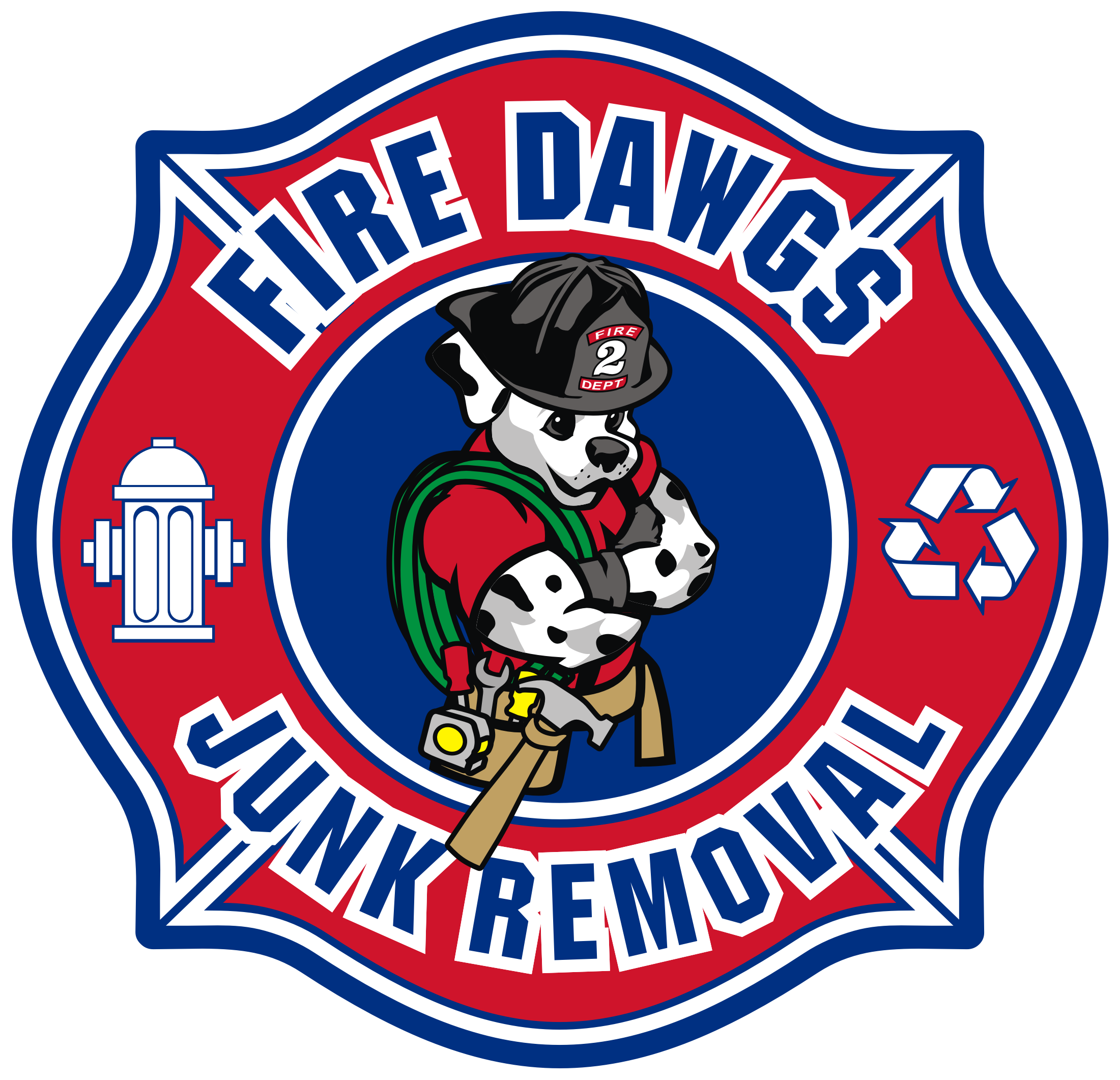 Logo for Fire Dawgs Junk Removal Indianapolis